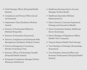 Admissions Profile | NYU MS in Health Law and Strategy